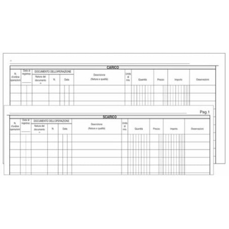 Registro edipro merci in deposito 50 fogli 31x24,5 [e2279]
