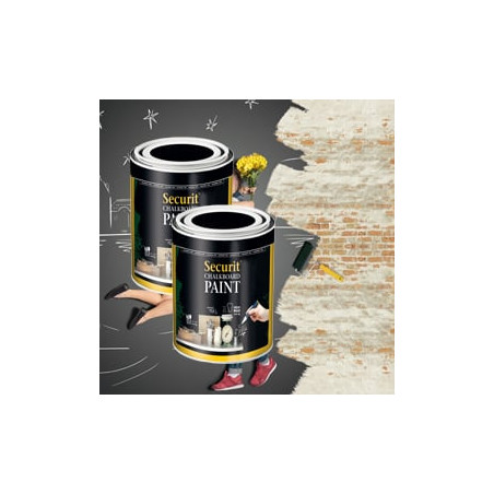 Pittura lavagna - nero - 250ml - securit [pnt-bl-sm]