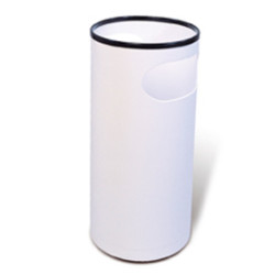 Portaombrelli in plastica h52cm bianco ps66 [x851501]