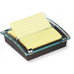 Dispenser 90foglietti post-it?super sticky 101x101mm righe ds440-sscyl