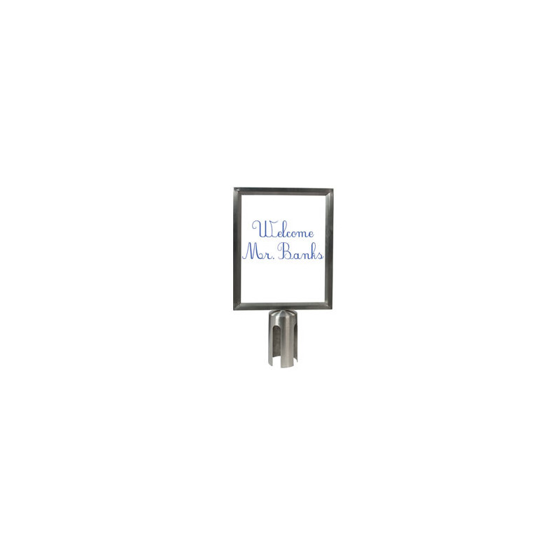 Display a4 per colonnina securit [rs-sign-a4-ps]