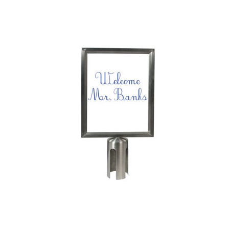 Display a4 per colonnina securit [rs-sign-a4-ps]