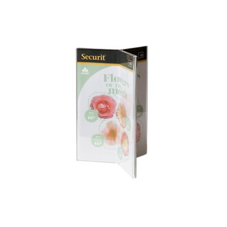 Display portamenu' a y 15x21cm (a5) securit [pft-acy-a5]