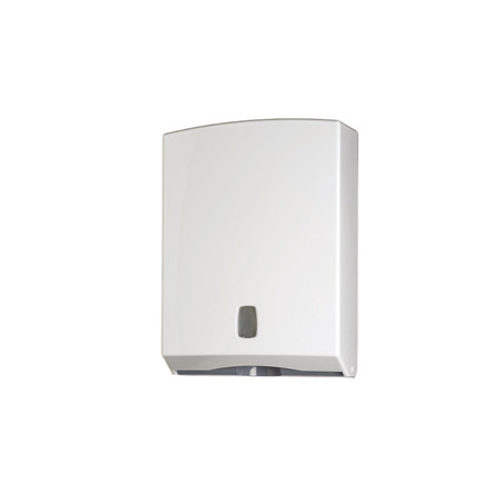 Distributore asciugamani piegati bianco basic 500fg [104026]