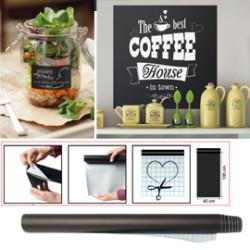 Lavagna adesiva in rotolo 100x45cm nero securit [cs-wall-100]