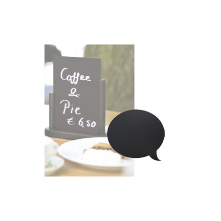 Lavagna da parete 'fumetto' silhouette securit [fb-bubble]