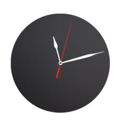 Lavagna da parete 'orologio' silhouette securit [fb-clock]