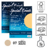 Carta metallizzata special events a4 20fg 120gr sabbia favini [a69n154]
