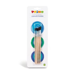 Blister 5 pennelli tondi assortiti primo [1240bpt]