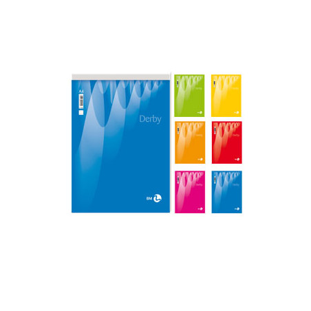 Blocco note derby 80x120mm 70fg 60gr pm 5mm bm [0100010]