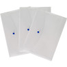 Busta con bottone 22x30cm trasparente starline [030025nt]