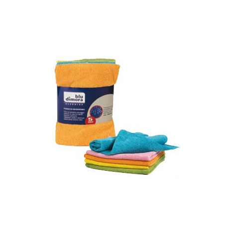 5 panni microfibra 40x40cm multiuso perfetto [0970]