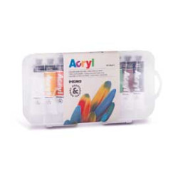 Astuccio 10 colori acrilico 18ml cmp [405ta10sp]