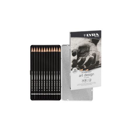 Astuccio metallo assortimento rembrandt art design lyra [l1111120]