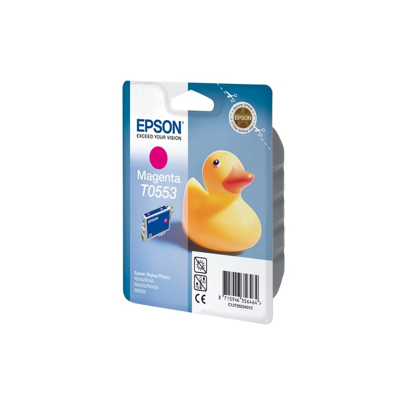 Cartuccia epson magenta photo r240 rx420/425 r245 blister con rf