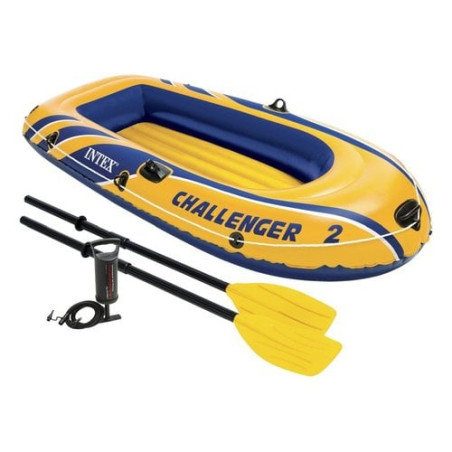 Canotto gonfiabile challenger 68367 - 2 posti remi - intex
