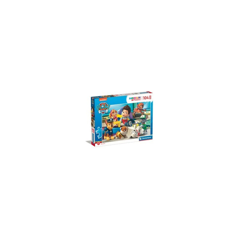 Clementoni 23970 puzzle maxi 104 pezzi paw patrol