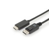 Cavo digitus displayport a hdmi m/m 2m nero [ak-340303-020-s]