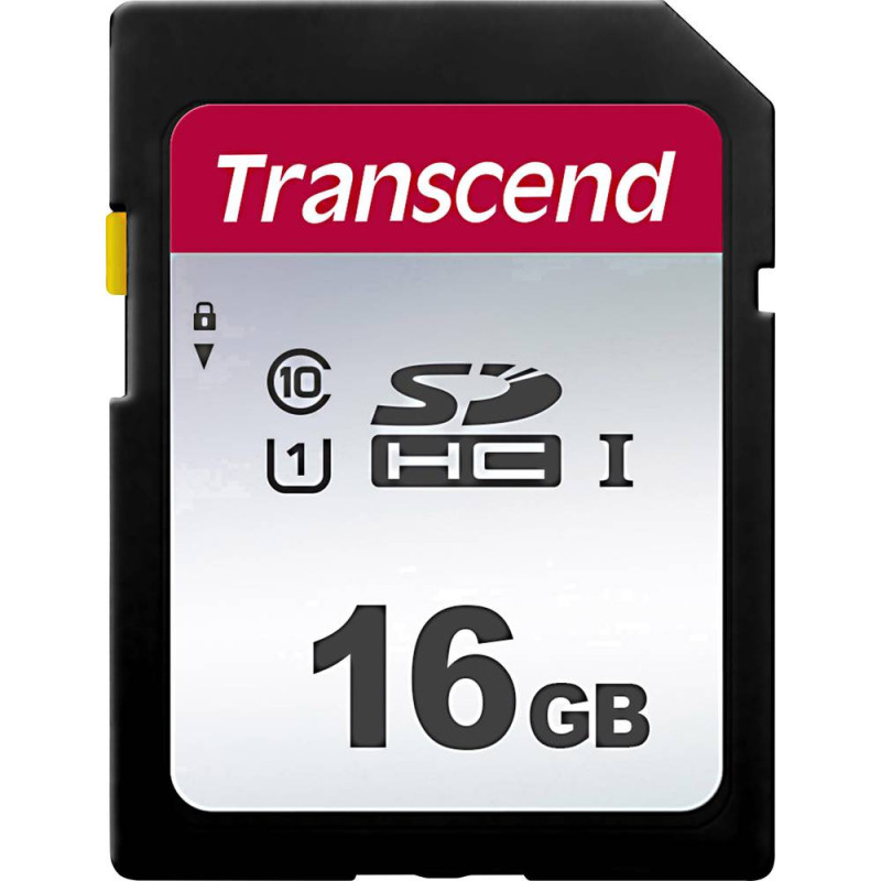16gb scheda sdhc transcend 300s class 10 uhs-i [ts16gsdc300s]