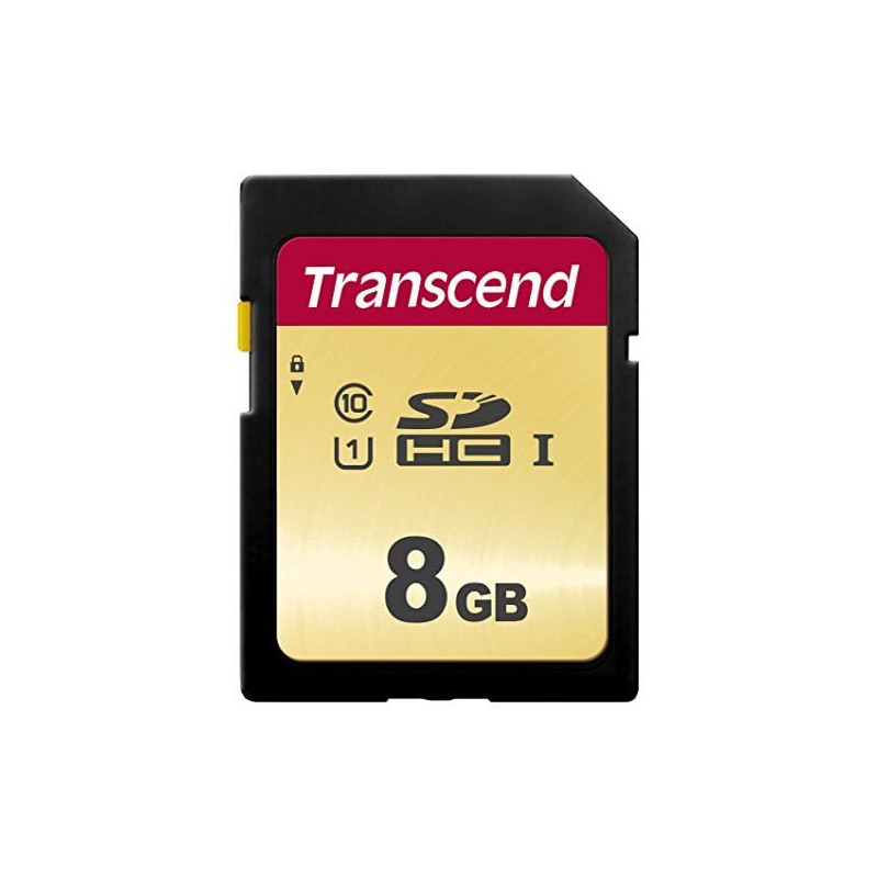8gb scheda sdhc transcend 500s class 10 uhs-i u1 [ts8gsdc500s]