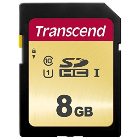 8gb scheda sdhc transcend 500s class 10 uhs-i u1 [ts8gsdc500s]