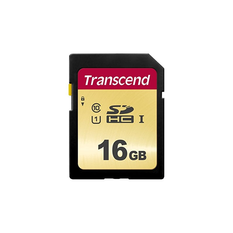 16gb scheda sdhc transcend 500s class 10 uhs-i u3 v30 [ts16gsdc500s]