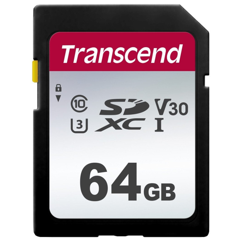 64gb scheda sd transcend [ts64gsdc300s]