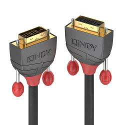 Cavo lindy dvi-d dual link m/f 5.00m, anthra line [36234]