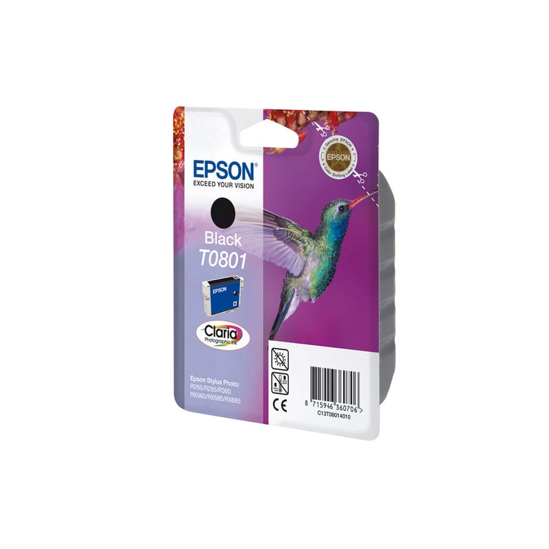 Cartuccia epson nero photo r265 r360 blister rs [c13t08014011]