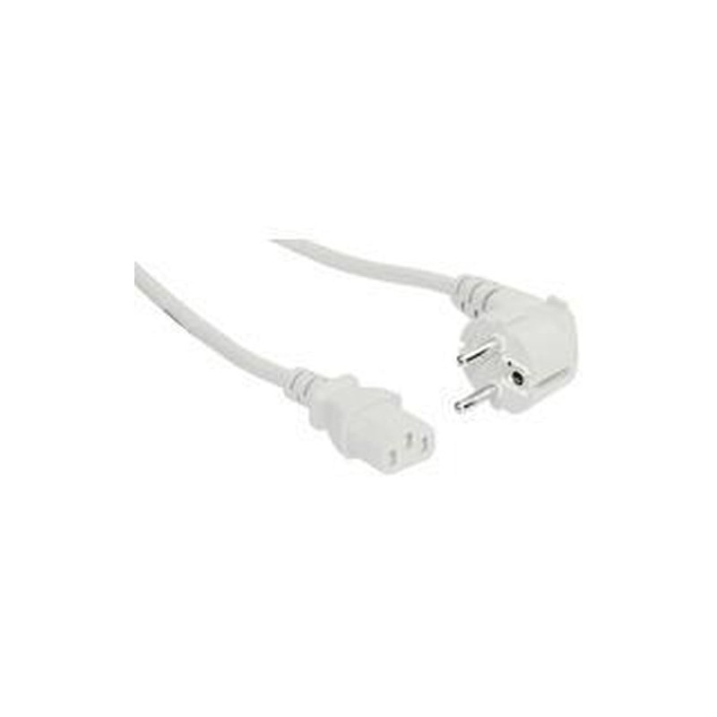 Cavo alimentazione inline spina schuko cee-7/7 angolata a presa