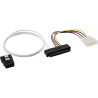 Cavo inline mini sas, sff-8087 a sff-8482 + alimentazione,
