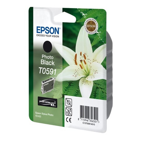 Cartuccia epson nero foto photo r2400 blister rs [c13t05914010]