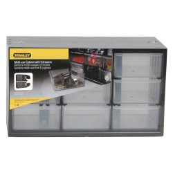 Cassettiera portautensili stanley 9 cassetti grandi 1-93-978