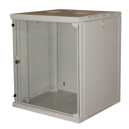Armadio rack link 19" a muro 12u 620x540x450mm grigio