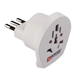 Adattatore polypool salvaspazio triplo con interruttre luminoso e