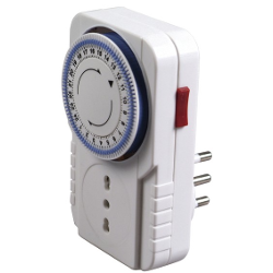 Timer analogico giornaliero polypool 16a 250v [pp1408]