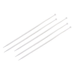 Fascette fermcavi polypool in plastica 3,5x200mm 20 pezzi bianco