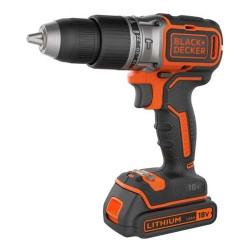 Trapano avvitatore black&decker bl188k a percussione a batteria