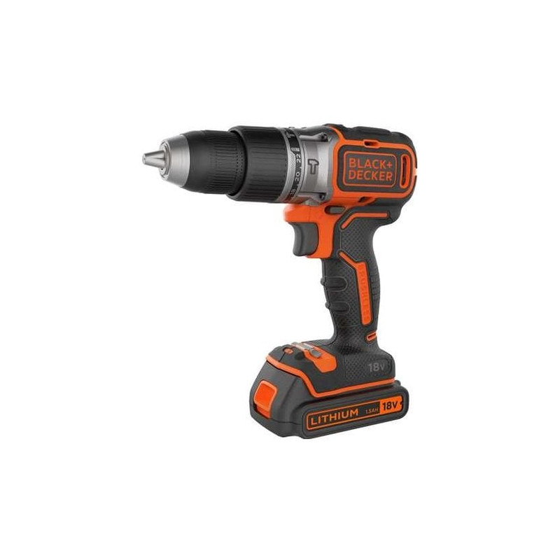 Trapano avvitatore black&decker bl188k a percussione a batteria
