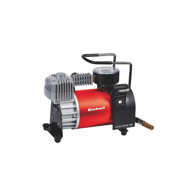 Compressore einhell 10 bar 2072121 adattatore 12v portatile auto