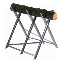 Sawhorse a catena einhell 4500067 pieghevole per taglio tronco fino