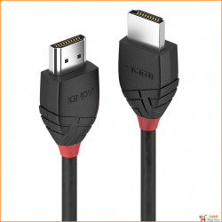 Cavo lindy hdmi high speed 5.00m m/m black line [36474]