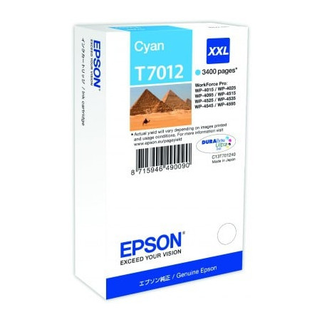 Cartuccia epson ciano durabrite ultra xxl [c13t70124010]