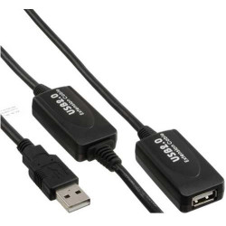 Cavo inline usb 2.0, attivo, prolunga, amplificatore segnale "repeater",