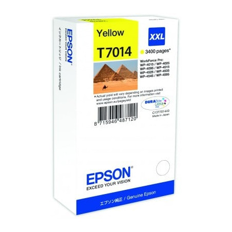 Cartuccia epson giallo durabrite ultra xxl [c13t70144010]