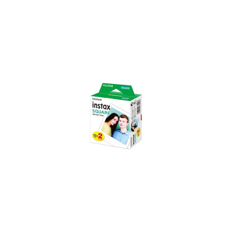 Pellicola fujifilm instax square film 1x2 10 pezzi[16576520]