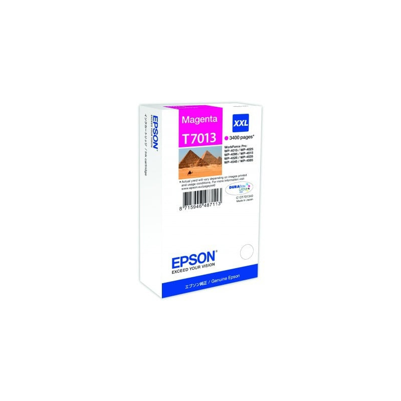 Cartuccia epson magenta durabrite ultra xxl [c13t70134010]