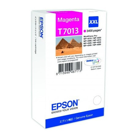 Cartuccia epson magenta durabrite ultra xxl [c13t70134010]