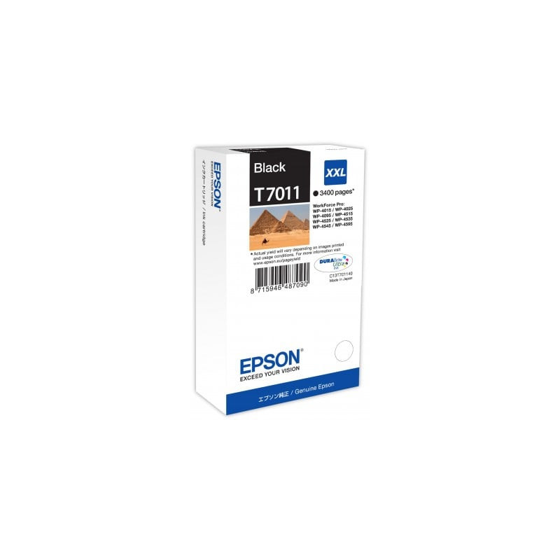 Cartuccia epson nero durabrite ultra xxl [c13t70114010]