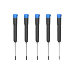 Kit cacciaviti di sicurezza ifixit torx pro tech 5 pz. nero/blu